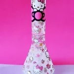 12.5" Hello Kitty×LV 9mm Thick Beaker Glass Bong