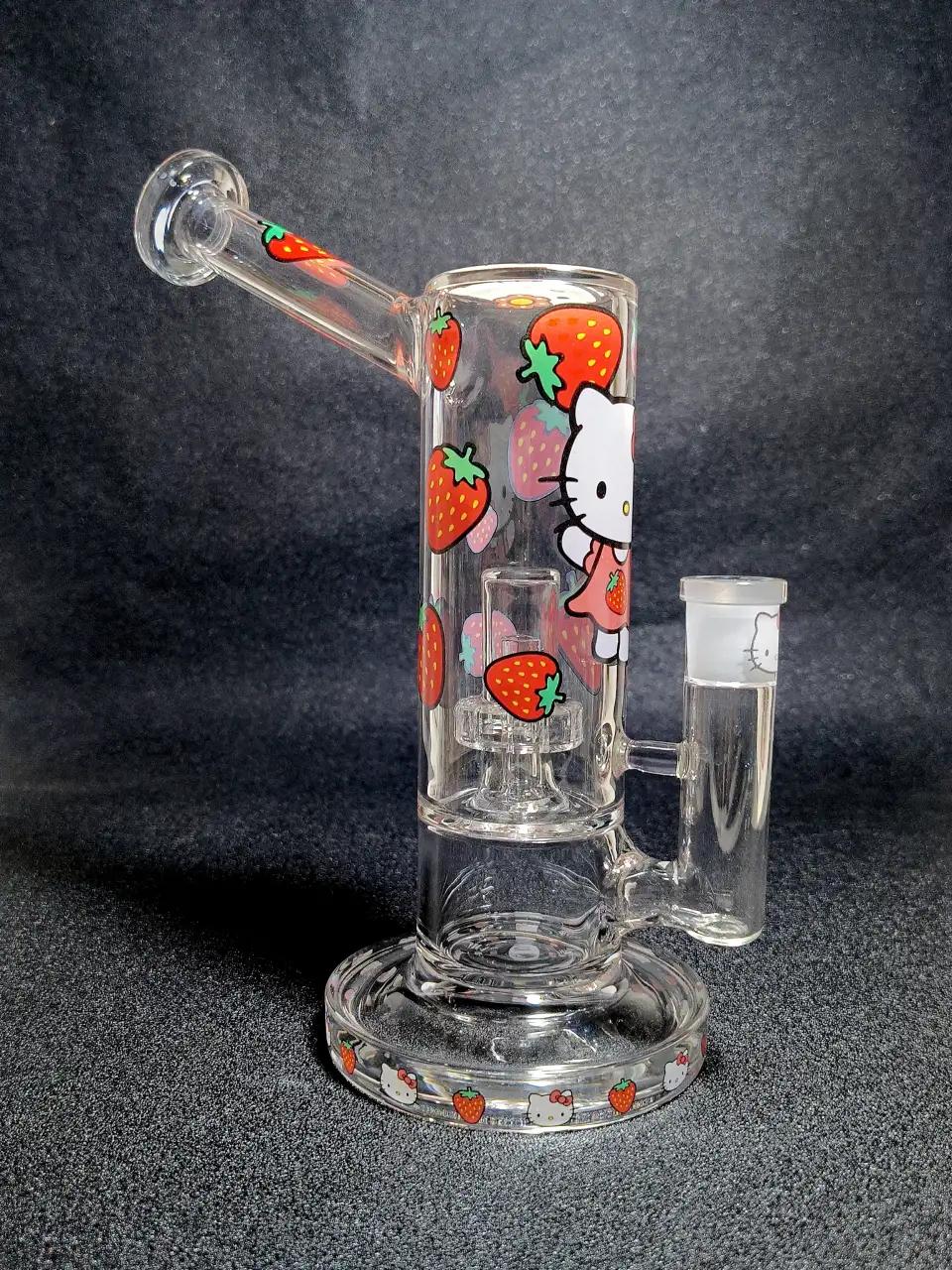 Hello Kitty Sanrio Strawberry Garden Glass Bong