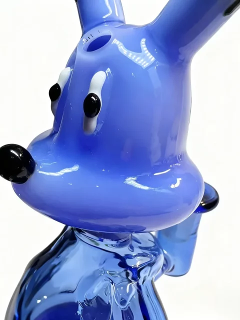 6″ Honey Bear Dab Rig Blue Glass Bong 6" Honey Bear Dab Rig Blue Glass Bong