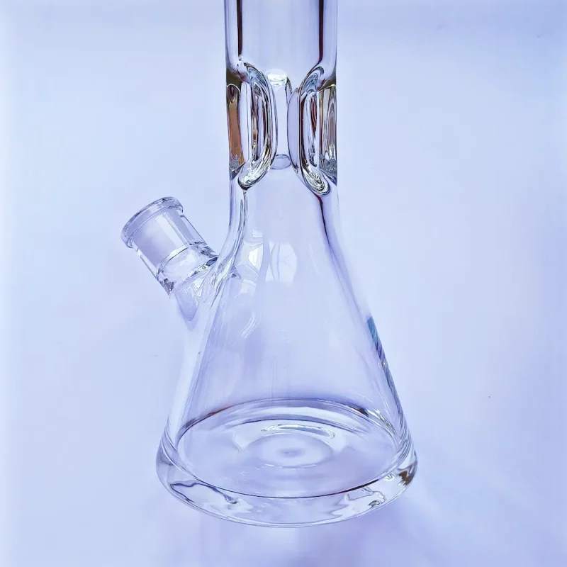 12" Clear Glass Beaker Bong | 9mm Extra Thick - Image 8