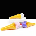 Ice Cream Cone Glass Hand Pipe