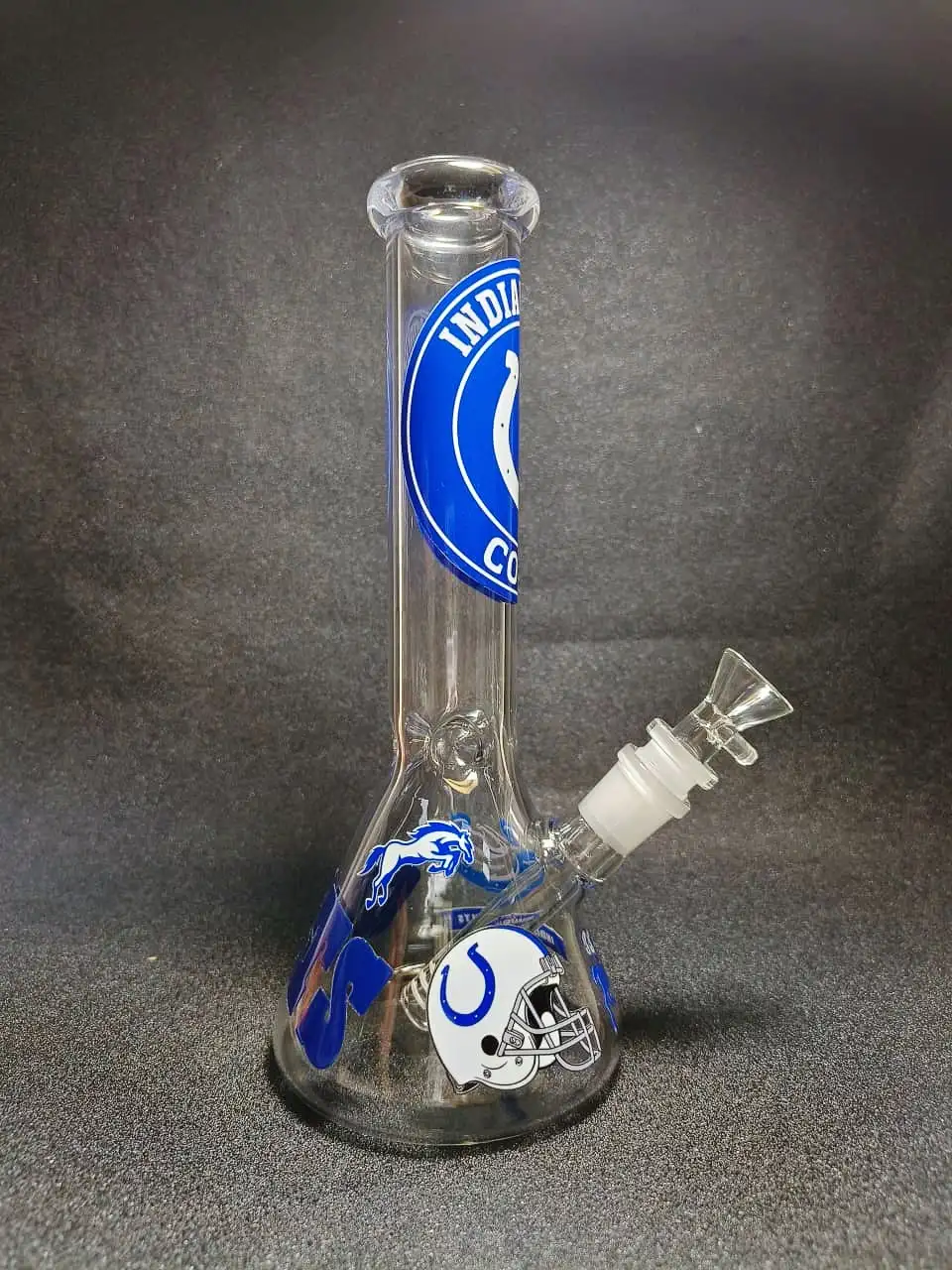 10" Indianapolis Colts NFL Beaker Glass Bong