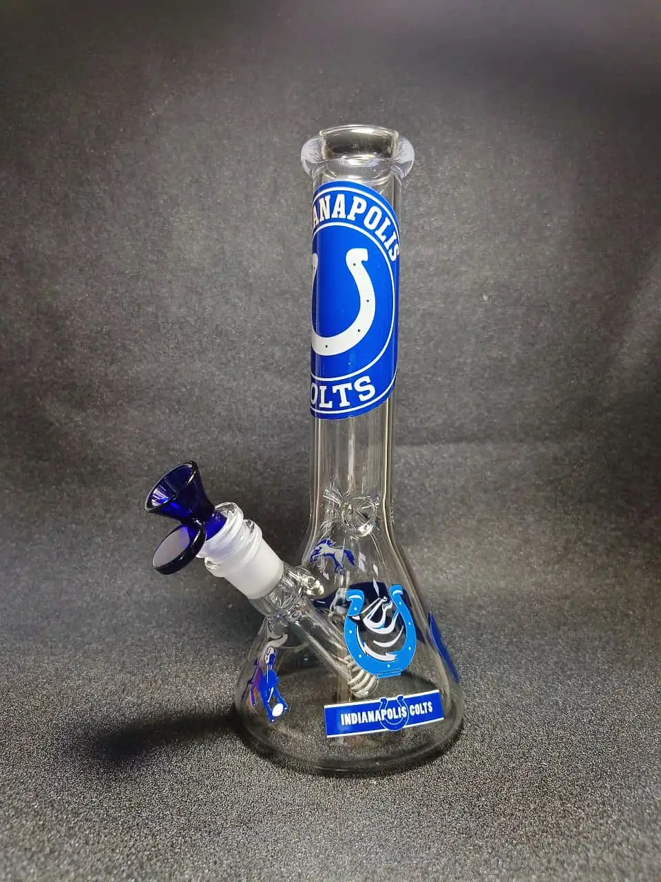 10" Indianapolis Colts NFL Beaker Glass Bong