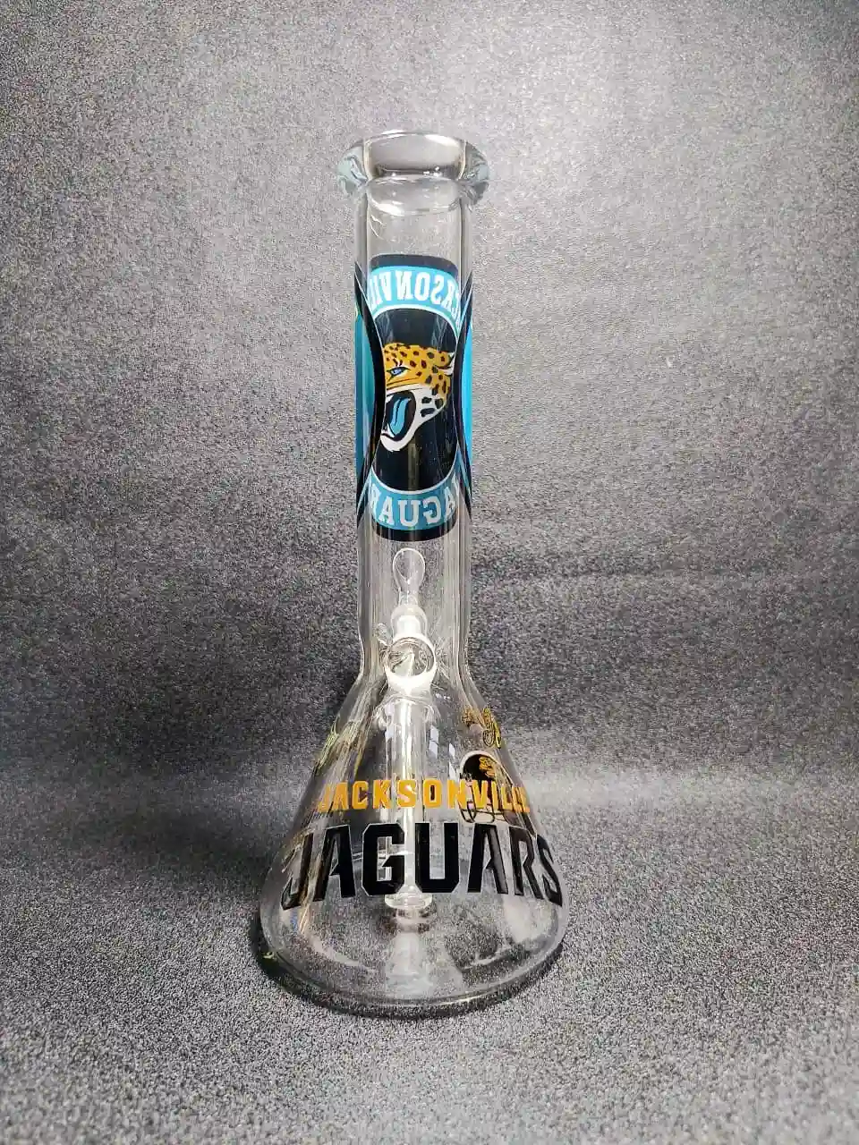10" NFL Jacksonville Jaguars Beaker Glass Bong
