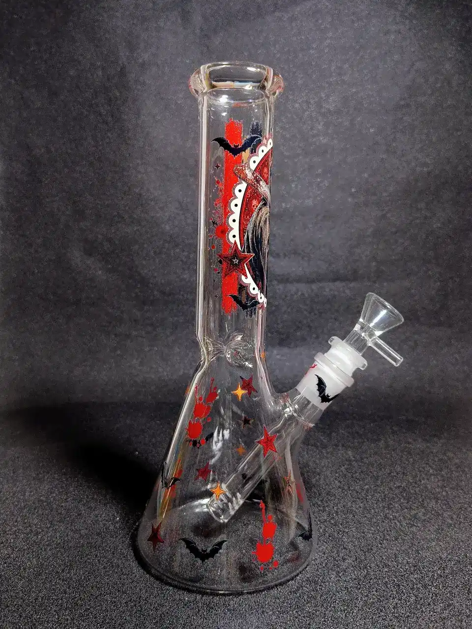 Jason Voorhees Friday the 13th Bloody Machete Beaker Glass Bong