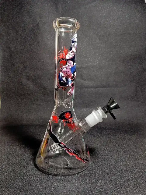 Ken Kaneki Tokyo Ghoul White-Haired Awakening Beaker Glass Bong Ken Kaneki Tokyo Ghoul White-Haired Awakening Beaker Glass Bong