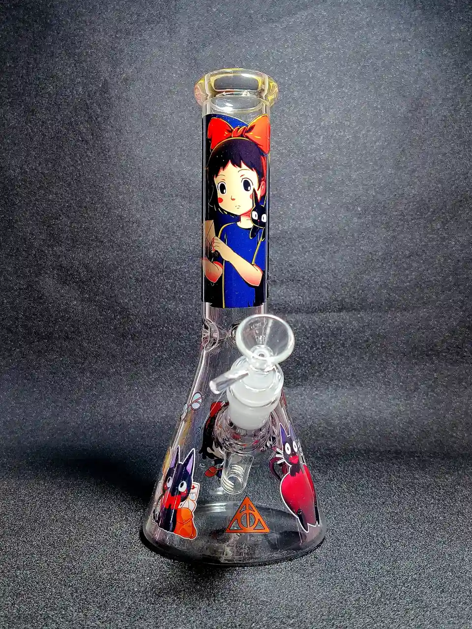 Kiki's Delivery Service Kiki & Jiji Anime Beaker Glass Bong