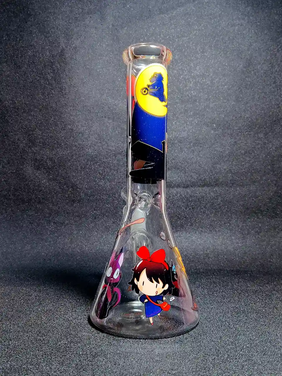 Kiki's Delivery Service Kiki & Jiji Anime Beaker Glass Bong