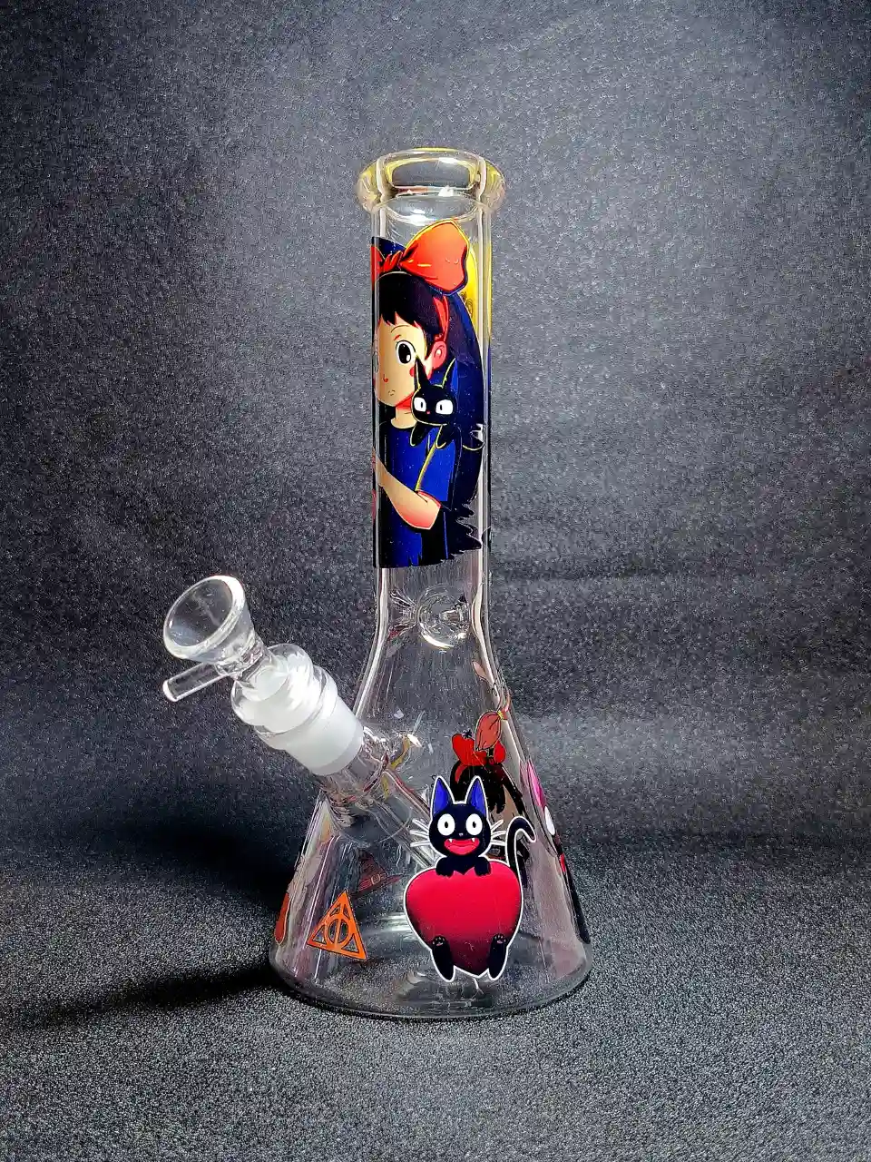 Kiki's Delivery Service Kiki & Jiji Anime Beaker Glass Bong