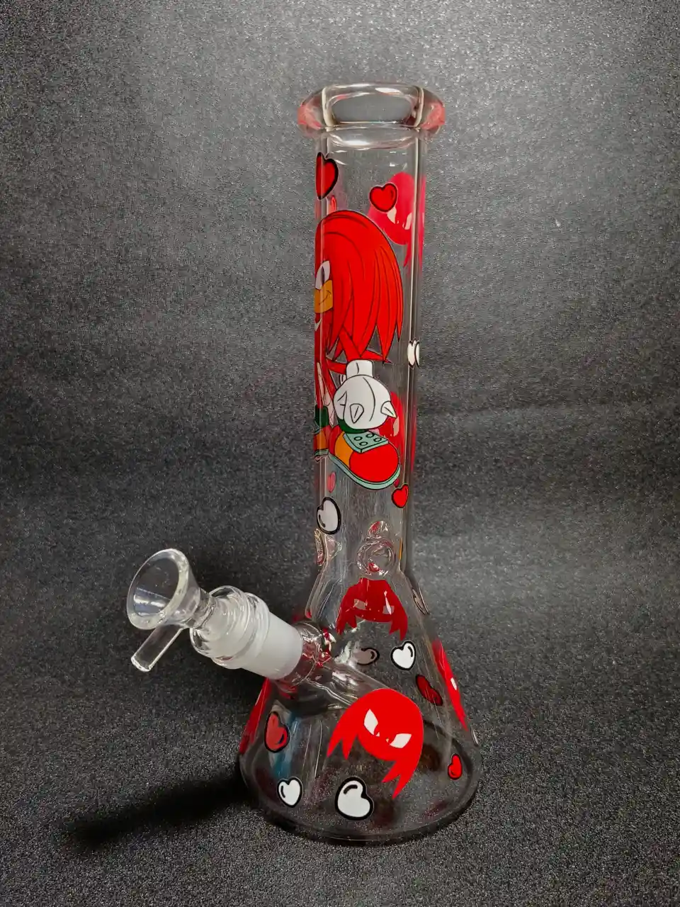 Knuckles Sonic the Hedgehog Beaker Glass Bong