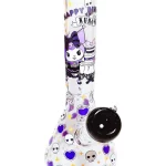 10" Kuromi Devil Party “Happy Birthday” Beaker Glass Bong