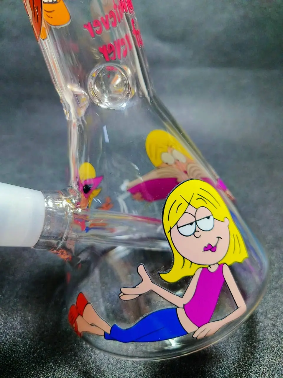 Lizzie McGuire Y2K Beaker Glass Bong