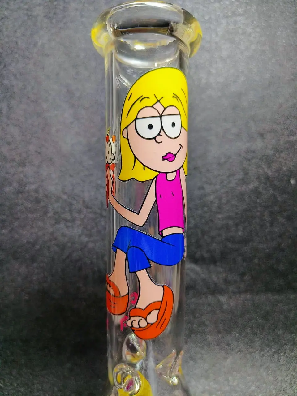 Lizzie McGuire Y2K Beaker Glass Bong