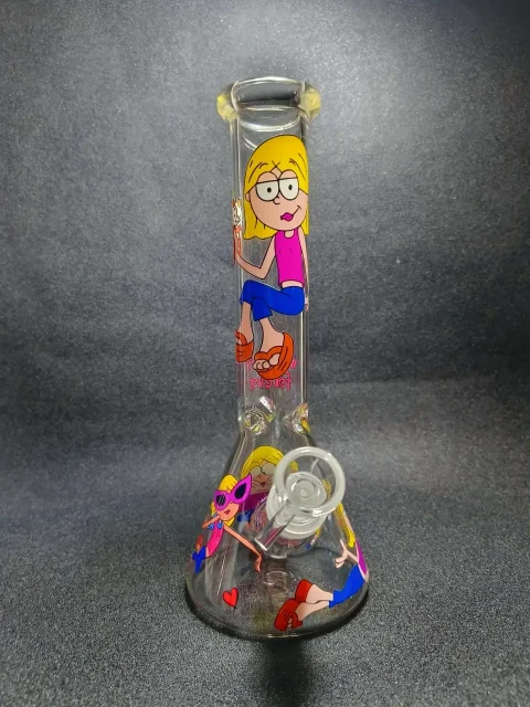 Lizzie McGuire Y2K Beaker Glass Bong Lizzie McGuire Y2K Beaker Glass Bong