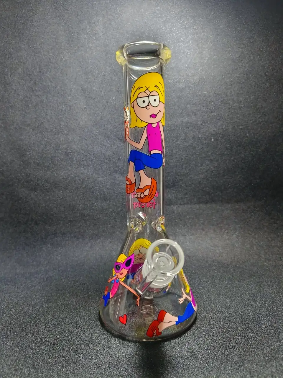 Lizzie McGuire Y2K Beaker Glass Bong