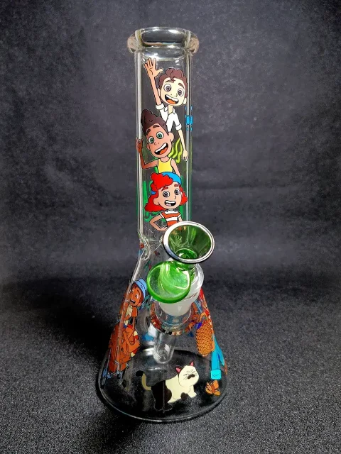 Luca Alberto Giulia Italian Riviera Beaker Glass Bong