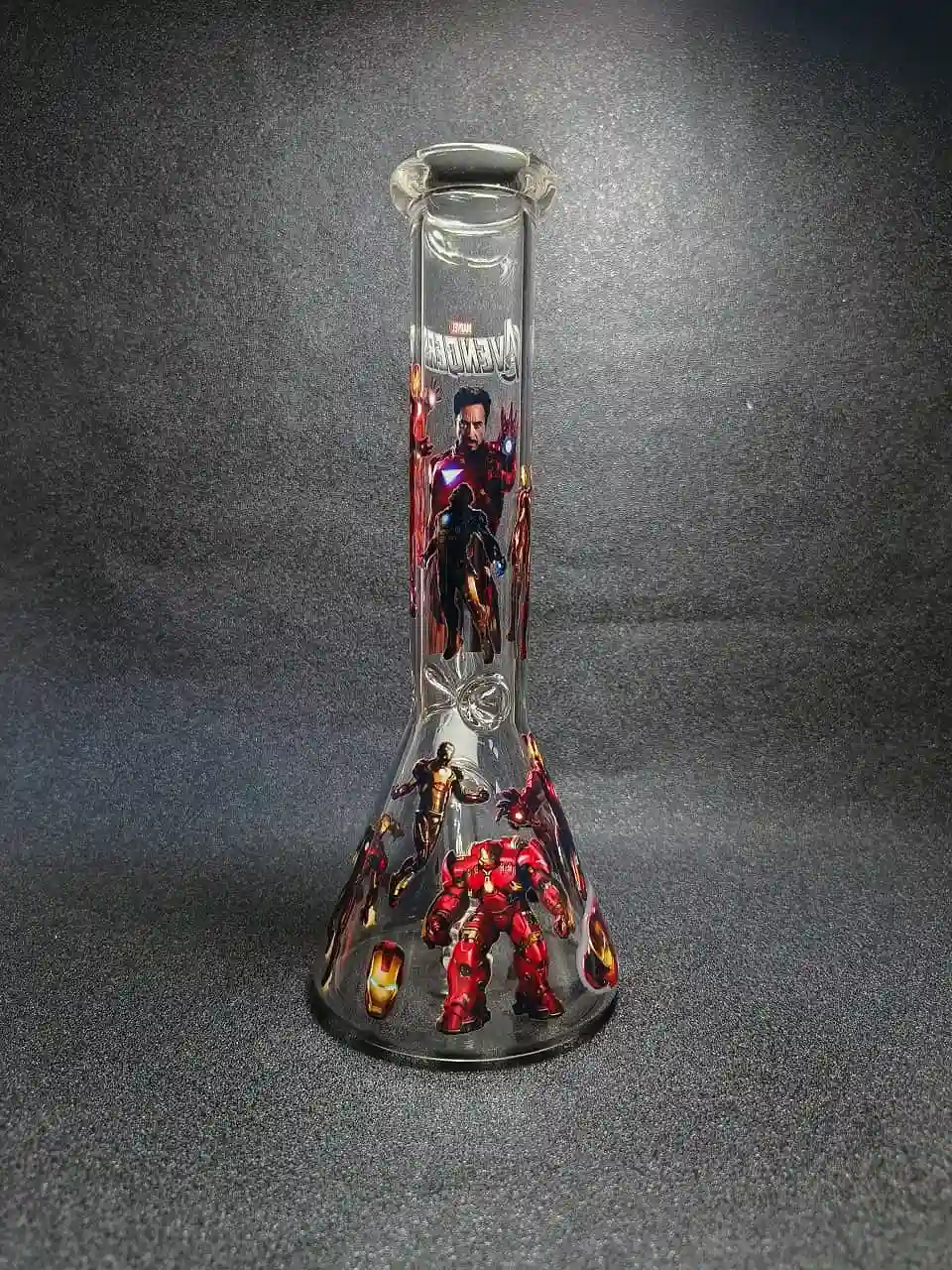 10" Marvel Avengers Iron Man Beaker Glass Bong