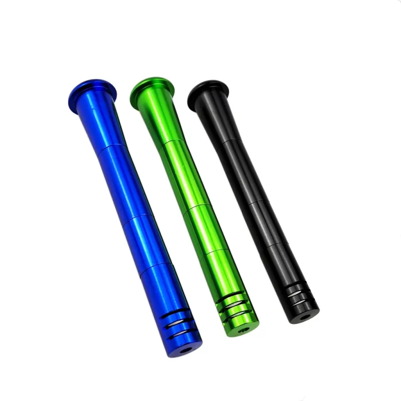 Metal Bong Downstem with Adjustable Length | 2" to 4" Configurations