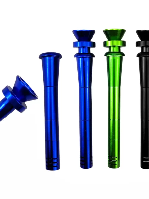 Metal Downstem and Metal Herb Bowl For Bong