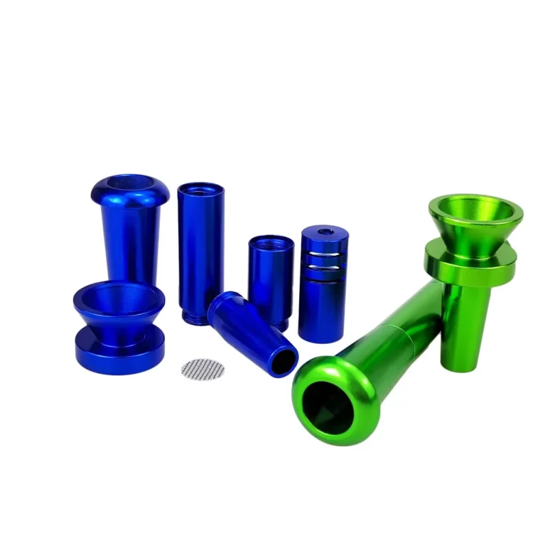 Metal Downstem and Metal Herb Bowl For Bong