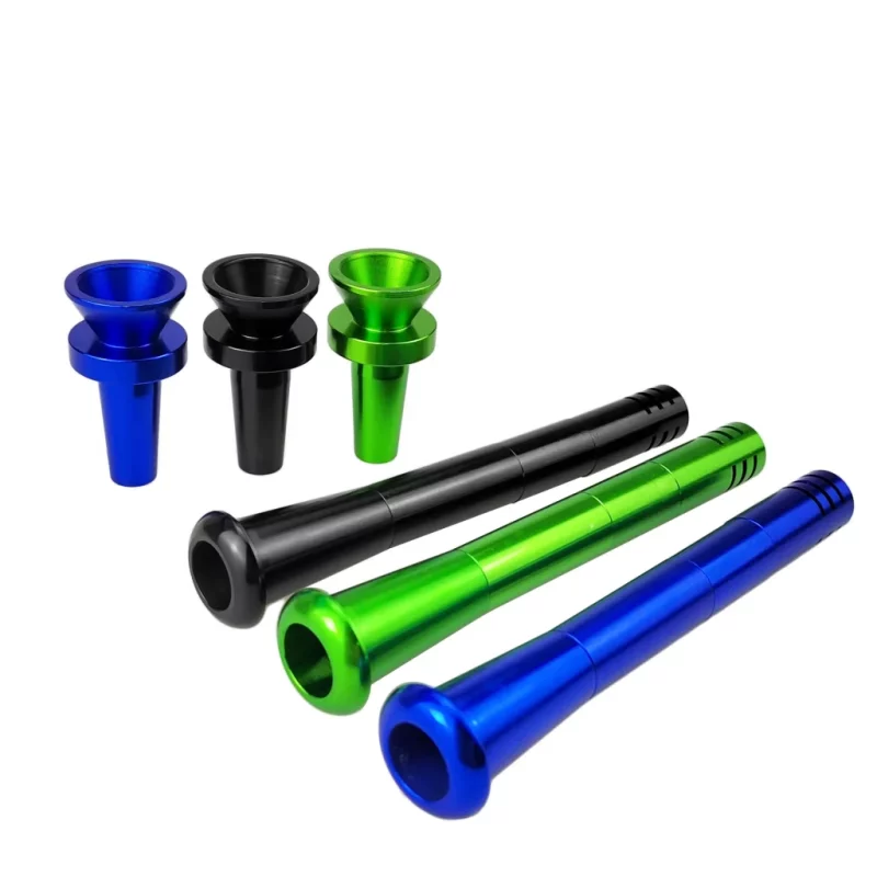 Metal Downstem and Metal Herb Bowl For Bong