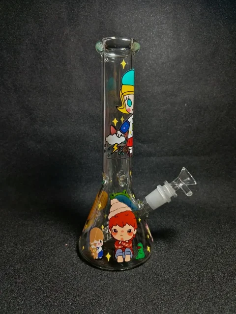 Molly Pop Mart Beaker Glass Bong Molly Pop Mart Beaker Glass Bong