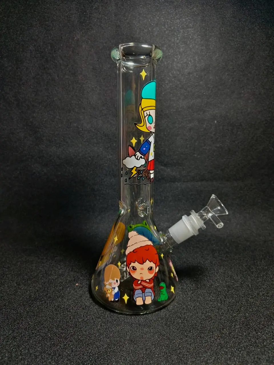 Molly Pop Mart Beaker Glass Bong