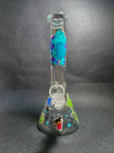 Monsters, Inc. Sulley Mike Boo Beaker Glass Bong