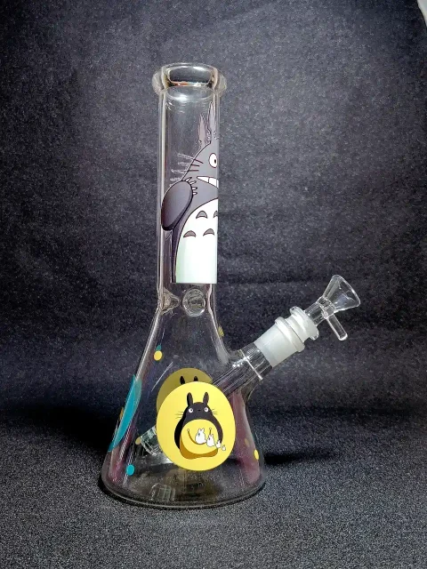 My Neighbor Totoro Anime Beaker Glass Bong My Neighbor Totoro Anime Beaker Glass Bong