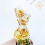 11.5" Naked Lady Sexy Boob Glass Bong | Brown