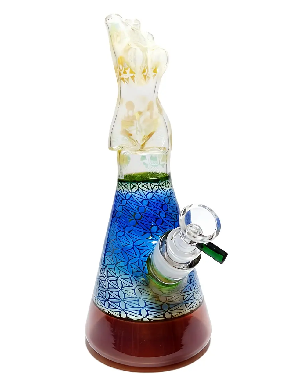 11.5" Naked Lady Sexy Boob Glass Bong