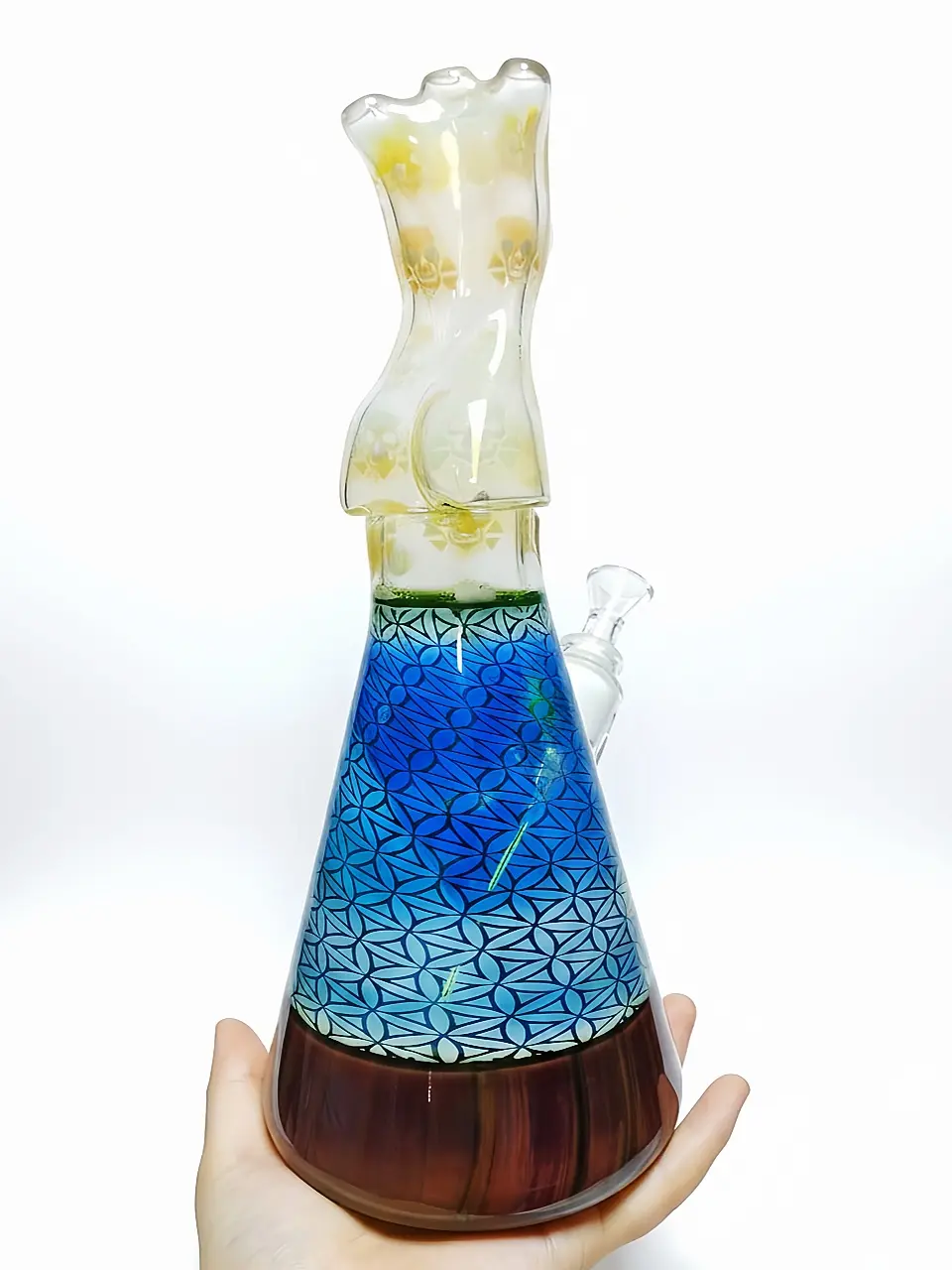 11.5" Naked Lady Sexy Boob Glass Bong