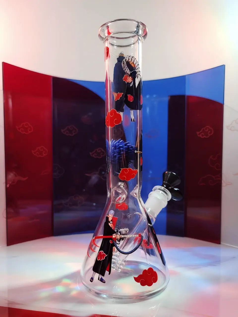 Naruto Akatsuki Cool Beaker Glass Bong