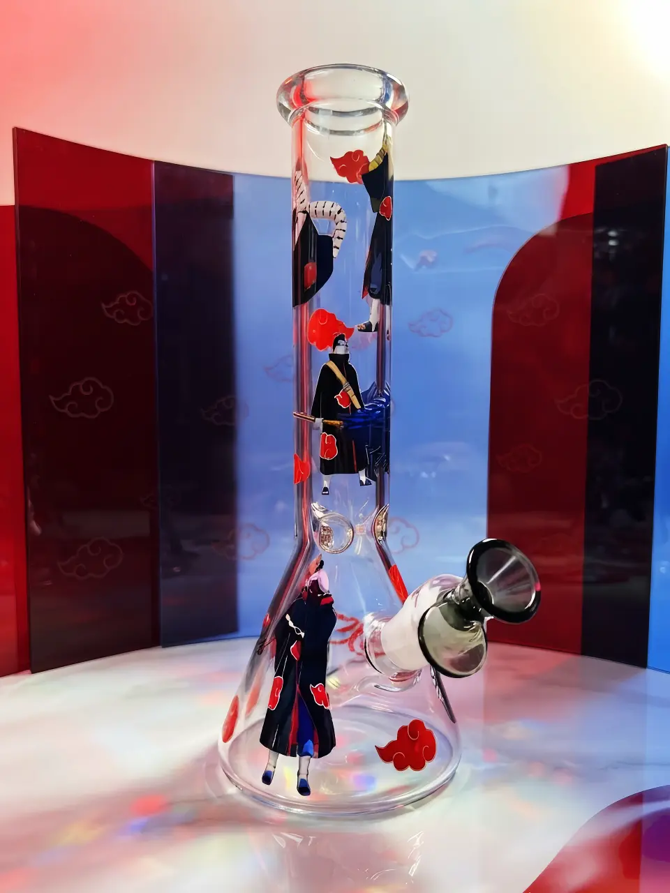 Naruto Akatsuki Cool Beaker Glass Bong