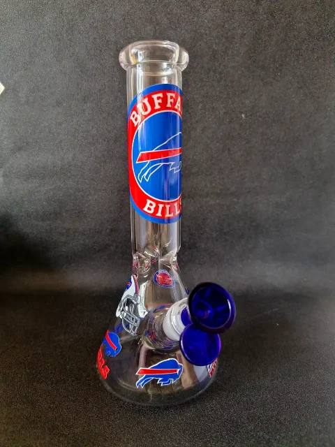NFL Buffalo Bills Beaker Glass Bong