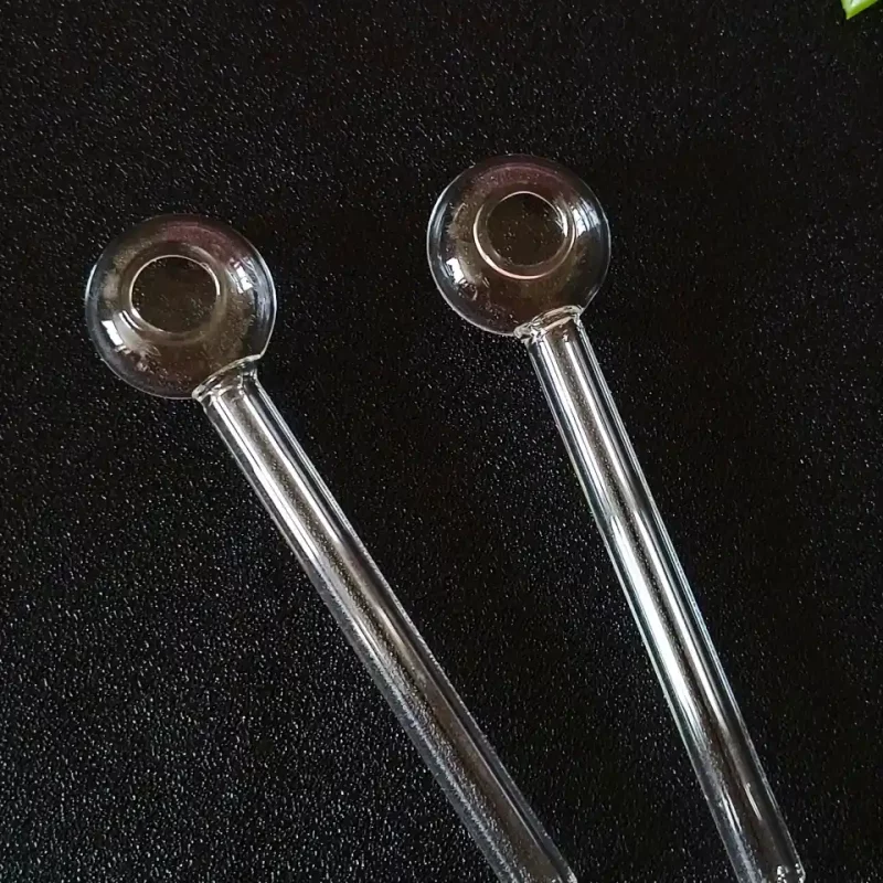 Clear and Simple Glass Oil Burner Pipe