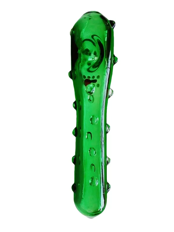 Pickle Rick Glass Spoon Hand Pipe