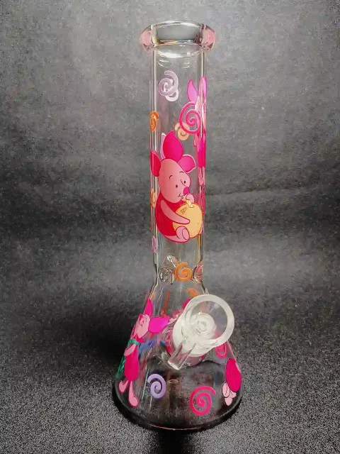 Piglet Disney Winnie the Pooh Beaker Glass Bong