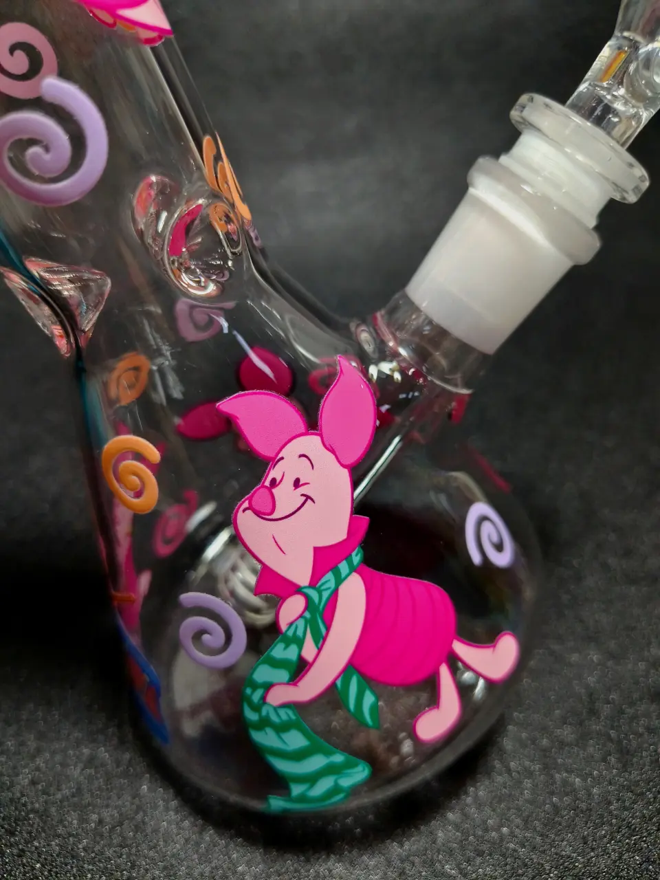 Piglet Disney Winnie the Pooh Beaker Glass Bong