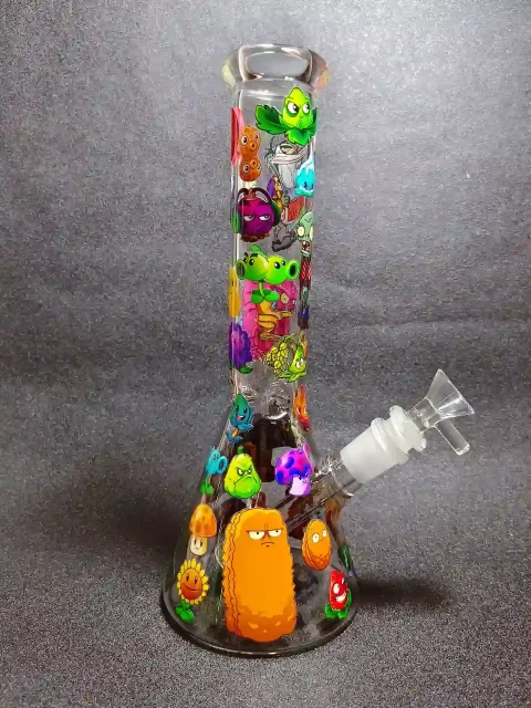Plants vs. Zombies Peashooter & Zombie Beaker Glass Bong Plants vs. Zombies Peashooter & Zombie Beaker Glass Bong