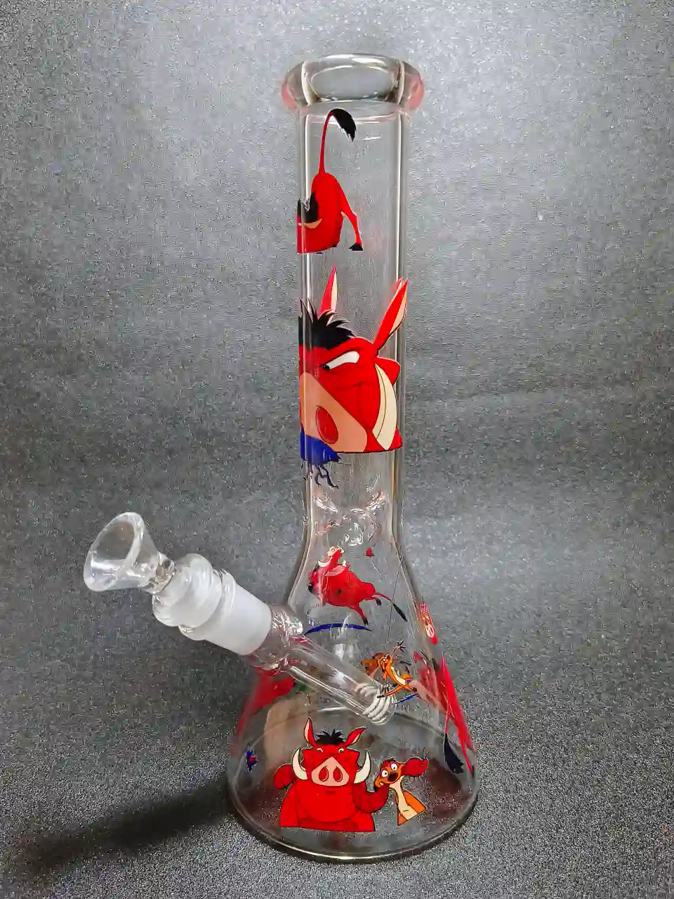 Pumbaa Hakuna Matata Beaker Glass Bong