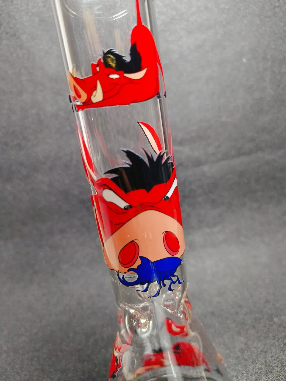 Pumbaa Hakuna Matata Beaker Glass Bong