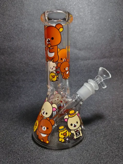 Rilakkuma Korilakkuma Beaker Glass Bong Rilakkuma Korilakkuma Beaker Glass Bong
