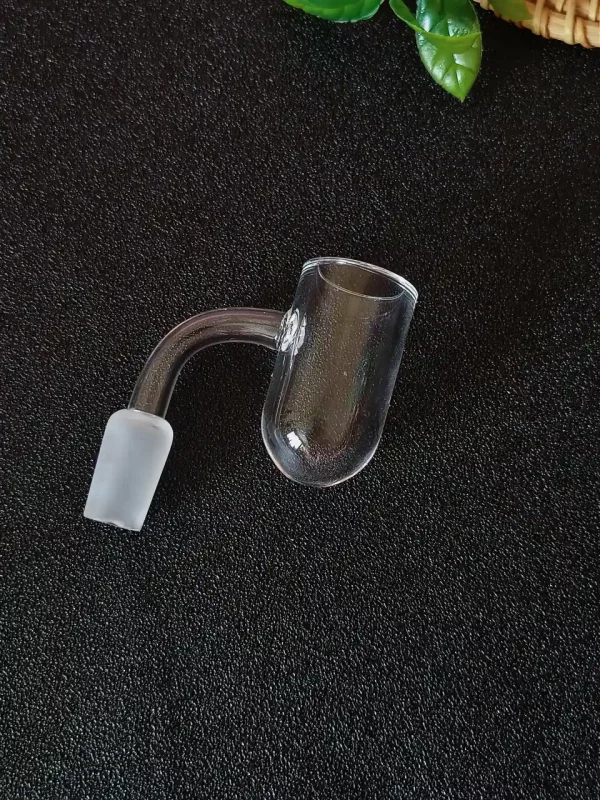 Round Bottom Quartz Banger – 14mm Male, 90° Angle
