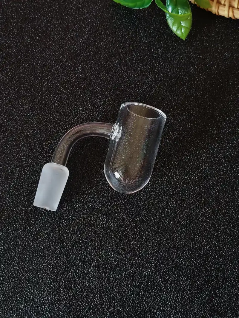 Round Bottom Quartz Banger – 14mm Male, 90° Angle