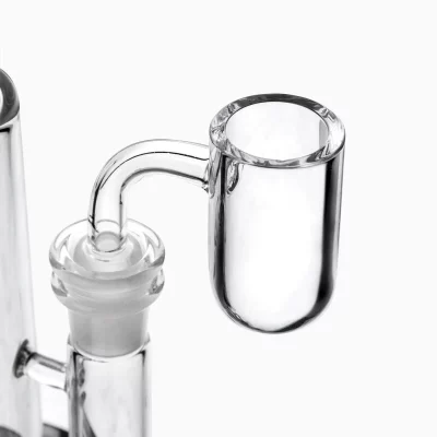 Round Bottom Quartz Banger – 14mm Male, 90° Angle
