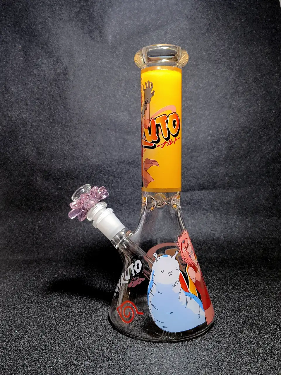 Sakura Katsuyu Naruto Medical Ninja Beaker Glass Bong