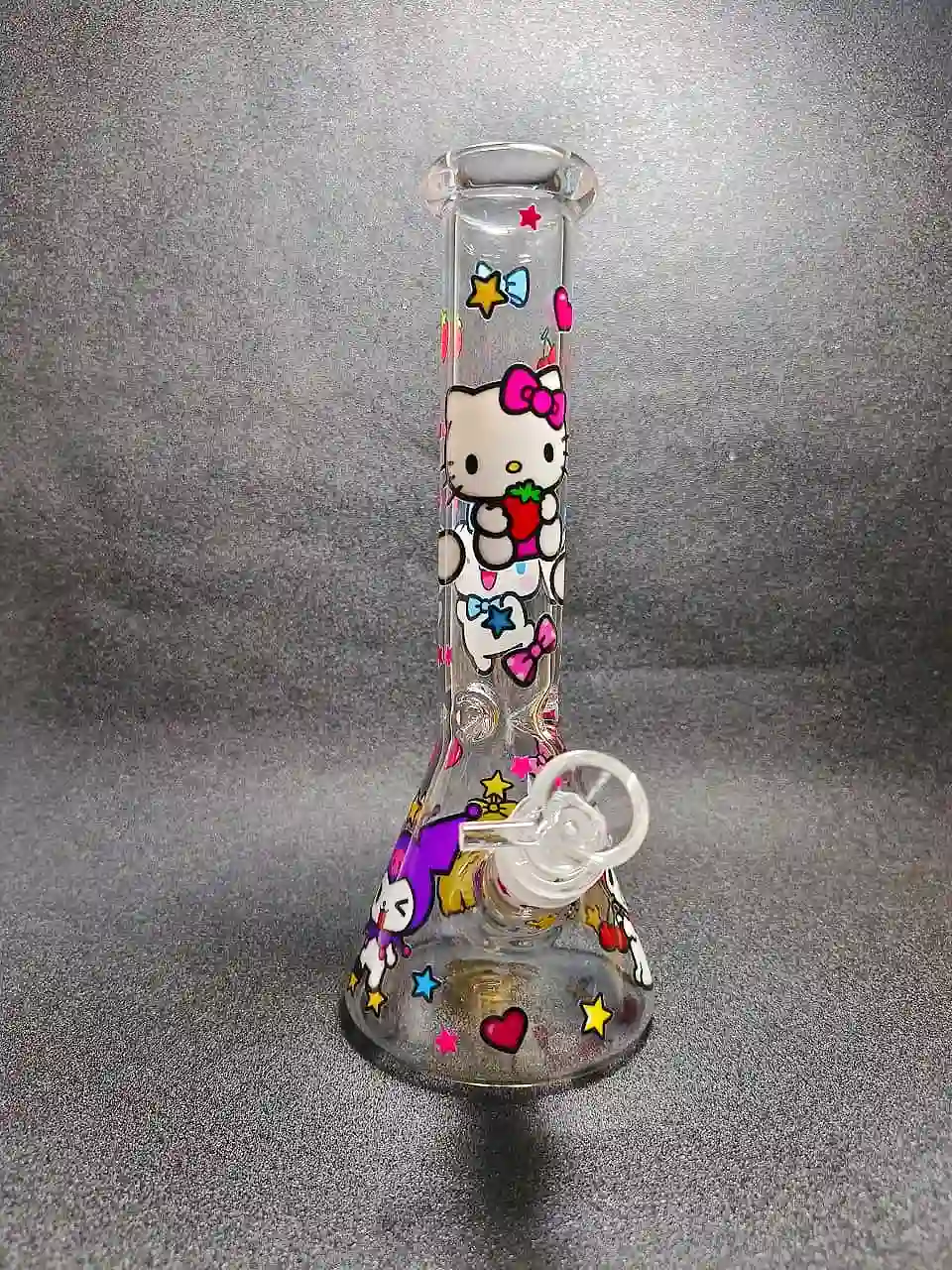 10" Sanrio Friends Star Wish Park Beaker Glass Bong