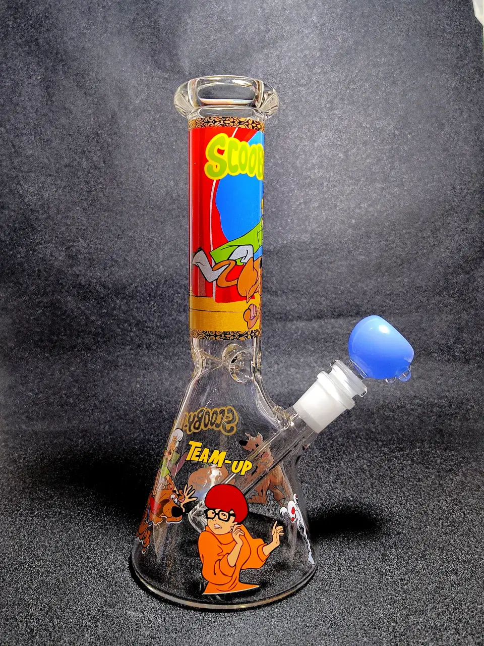 10" Scooby-Doo Haunted Mansion Shaggy Escape Beaker Glass Bong