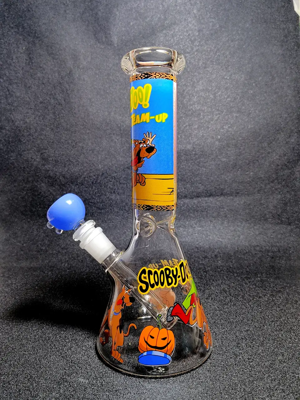 10" Scooby-Doo Haunted Mansion Shaggy Escape Beaker Glass Bong